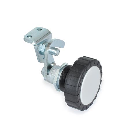 Otto Ganter Hook Type Latch Operation with Various Element Not Lockable, GN 115.8